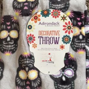Day of the Dead Plush Blanket